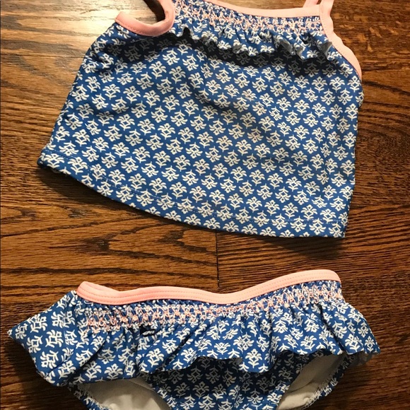 Baby Girl Two-Piece Swimsuit - Picture 2 of 3